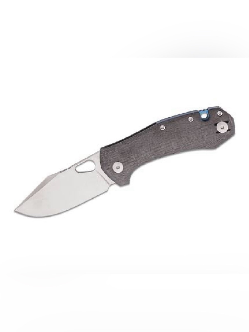 GiantMouse ACE Atelier Red Canvas Folding Knife